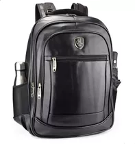 Mochila Chl Couro Couro Ecológico Cor Preto 40l