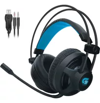 Headset Gamer Fortrek H2 P2 + Usb Preto