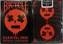Baralho De Cartas Bicycle Karnival Red Dose Deck - Edição Re