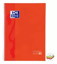 Caderno Classic European Book 5m 120f Laranja - Oxford