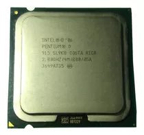 Pack D 2 Procesador Intel Pentium D915 Socket 775 2,8ghz/4mb