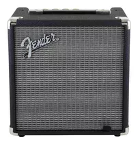 Amplificador Fender Rumble Series Rumble 15 Transistor Para Bajo De 15w Color Negro/plata 220v