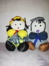 Muñecas De Trapo Artesanal Tai Pompon Venezuela