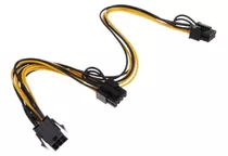 Pci-e 6 Pinos 2x 8 Pinos Adaptador Fonte Modular 8 Pinos Vga