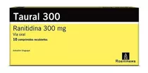 Taural® 300mg X 10 Comp. (ranitidina) | Antiácido