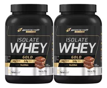 2x Whey Isolado Isolate Gold 900g Bodyaction