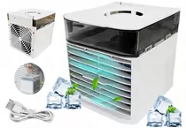 Mini Ar Condicionado Portátil Usb Refrigerador De Mesa C/led