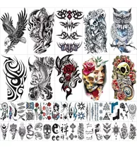 Tatuaje Tattoo Temporal Falso Brazo Pierna Neutral 42 Pcs