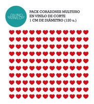 Vinilo De Corte Corazones 1 Cm Dia De Los Enamorados