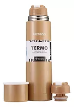 Set Termo Terrano 750ml + Mate C/tapa  + Bombilla De Regalo