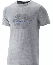 Remera Salomon Map Ss Tee Algodon Hombre 18093