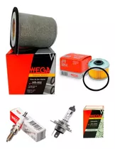 Kit Service Filtros Bujia Lampara P/ Honda Twister 250