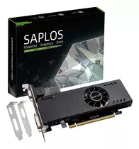 Saplos Radeon Rx 550 Tarjeta Gráfica De Perfil Bajo, 4gb, Gd