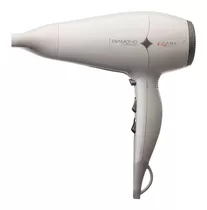 Secador De Pelo Gama Diamond Ceramic 2300w Nano Silver Color Blanco