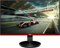 Monitor Gamer 23.8 Aoc G2490vx 144hz Free Sync Display Port Color Negro/rojo