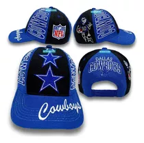 Gorra 3 Paneles Dallas Cowboys Nfl, Clásica, Vintage.