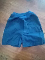 Short Bermuda Azul Nene Talle 4 Años Pantalón Corto 