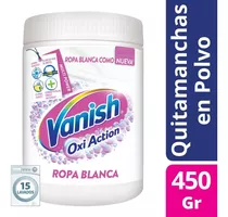 Vanish Oxi Action White Quitamanchas En Polvo Pote 450gr