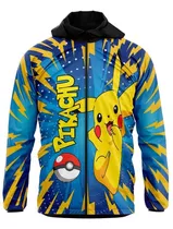 Chaqueta Antifluido De Pokémon Para Niños