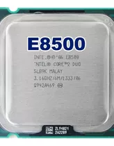 Procesador Intel Core 2 Duo,  E-8500.