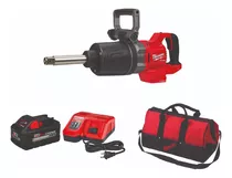 Kit Llave De Impacto 1''+carg Ráp+batería Bolso Milwaukee