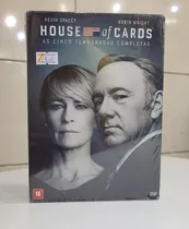 Box Dvd House Of Cards - As Cinco Temporadas Completas 