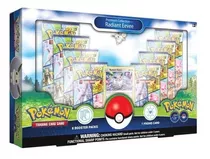 Box Eevee Radiante Inglês Com Playmat Pokémon Go