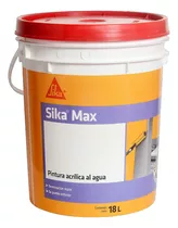 Pintura Latex Para Interiores Sika Max Blanco 18lts