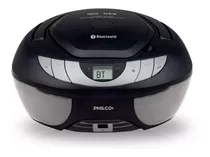 Reproductor De Cd Philco Usb Y Conexión Bluetooth Arp2900bt Color Negro