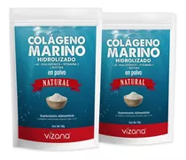 Colágeno Hidrolizado Marino Polvo 300g (2bolsas150mg) Vizana Sabor Sin Sabor