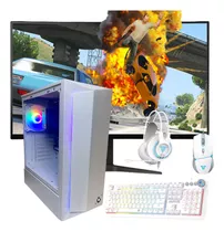 Pc Torre Gamer Amd - 16gb Ram Ddr4 + Ssd + Combo + Monitor