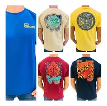 Promocão Kit 20 Camisetas/blusa Cyclone Surf Maré