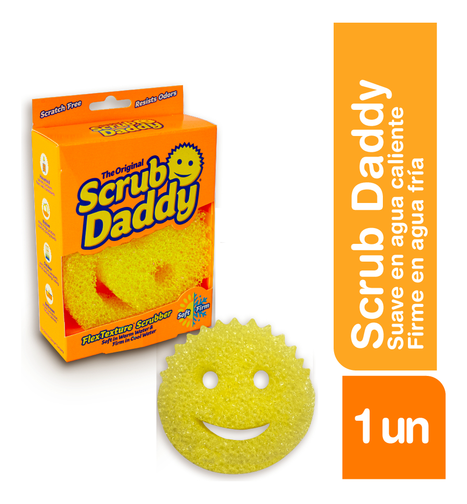 Esponja Scrub Daddy Esponja de mezcla de polímeros de alta tecnología