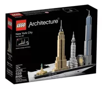 Lego Architecture 21028 Cidade Nova York Iorque 598 Pcs