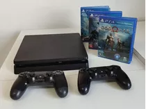 Ps4 Playstation 4 Slim 2 Controles 3 Jogos 