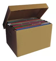 Cajas Archivo X300 Con Tapa Carton Resistente Reforzada