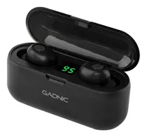 Auriculares Inalambricos Gadnic In-ear Sh8 Bluetooth 5.0 Color Negro