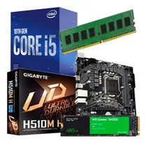 Combo Pc Intel I5 10400 + Mother + 8gb + Nvme 512