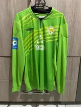 Camisa Metalurg Donetsky Goleiro Usada Jogo Liga Ucraniana
