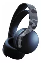Headset Sem Fio Pulse 3d Gray Camouflage Sony Cor Cinza Cor Da Luz Cinza