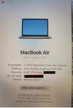 Macbook Air , Modelo 2020 , Casi Nuevo 