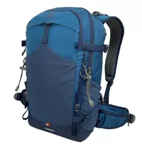 Mochila Trekking Outdoor Camping Pentagon 30 Lt Impermeable Color Azul