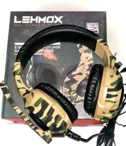 Headset Gamer Camuflado C/ Microfone Para Ps4 X-one Pc Cel