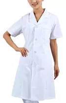 Bata Blanca Doctor Ropa De Trabajo De Hospital