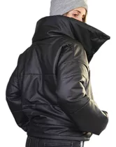 Campera Mujer Abrigo Puffer Calidad Premium Cuello Alto