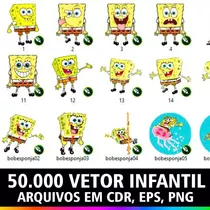 Estampas Infantis Arquivos Em Cdr, Png Vários Cartoon