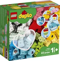 Set De Construcción Lego Duplo Heart Box 80 Piezas  En  Caja