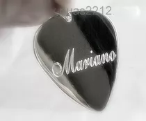 Colgante Pua Personalizada De Plata, Guitarra/bajo