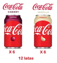 Refresco Coca Cola Vainilla Y Cherry Combinado 12 Pack 