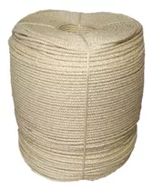 Corda Sisal 6mm Natural Artesanato Pet Arranhador Gato 50m